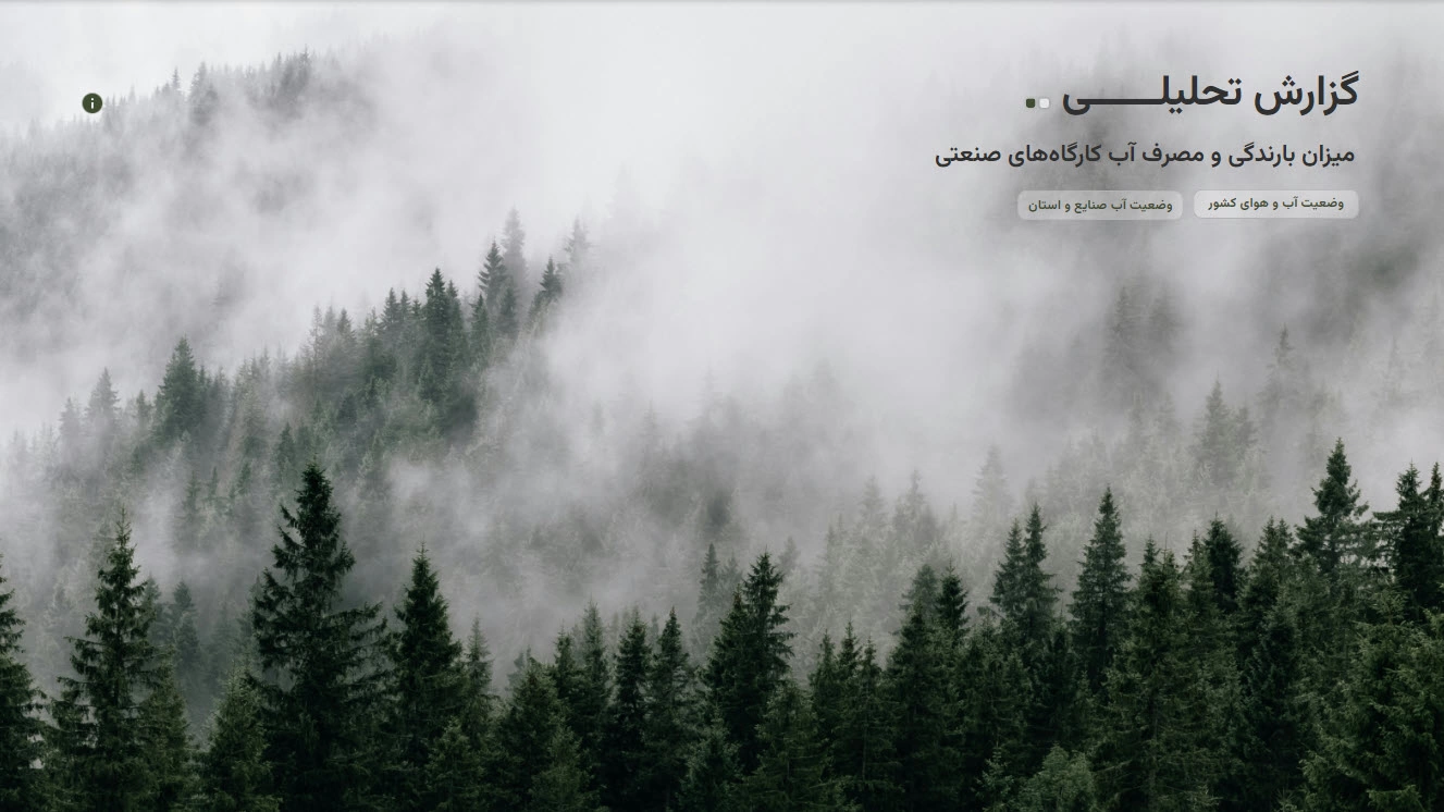 اسکرین‌شات ۱ از بارندگی و مصرف آب کارگاه‌های صنعتی